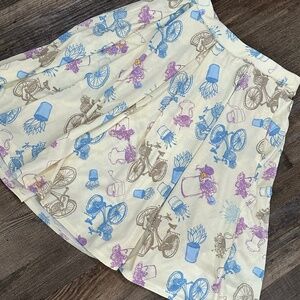 Summer themed lularoe skirt